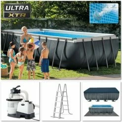 Intex Swimmingpool XTR Ultra Frame Pool Set 549 X 274 X 132 Cm 26356