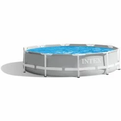 INTEX 26702 Prism Frame Pool Set Swimmingpool Familienpool Kinderpool 305 X 76