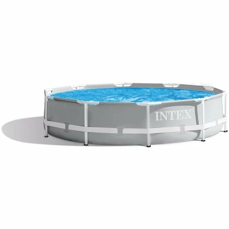 INTEX 26702 Prism Frame Pool Set Swimmingpool Familienpool Kinderpool 305 X 76