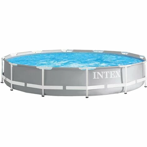 Intex 26712 Swimming Pool Set Frame Prism Ø366 X 76 Cm Pumpe Schwimmbecken Pool – Bild 4