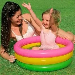 Intex Babypool 3-Ring Baby Planschbecken Aufblasbar