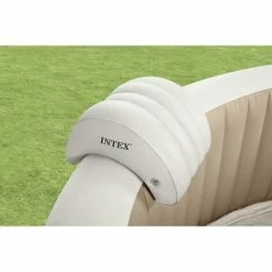 Intex WhirlpoolZubehör Aufblasbare Kopfstütze Für Pure SPA, Beige, 29 X 30 X 23 Cm