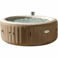 INTEX PureSpa Bubble Whirlpool Für 4 Personen - Beige