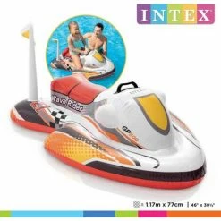 Aufblasbarer Jetski Wasserliege 117x77 Cm INTEX