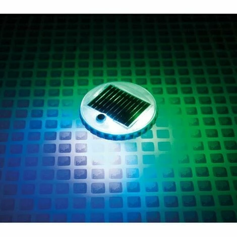 Intex Poolbeleuchtung LED Solar Poollicht Poollampe Schwimmlicht Pool 28695 – Bild 5