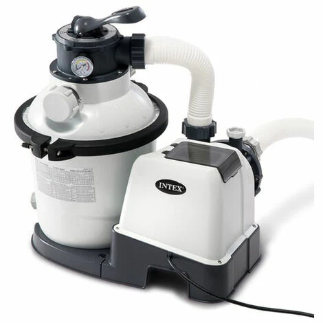 Intex Frame Swimming Pool Set "Graphit" Graphit Ø 478 X 124 Cm Inkl. Sandfilteranlage – Bild 5