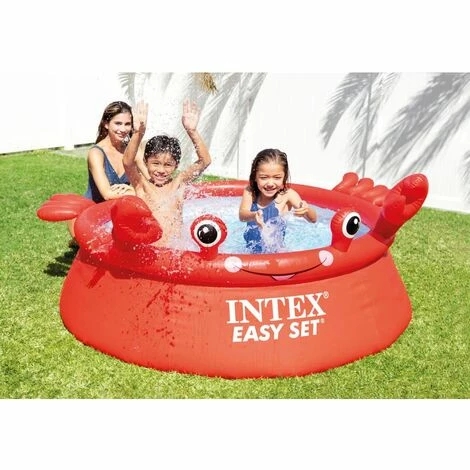 Happy Crab Aufblasbarer Pool Easy Set 183x51 Cm INTEX – Bild 2