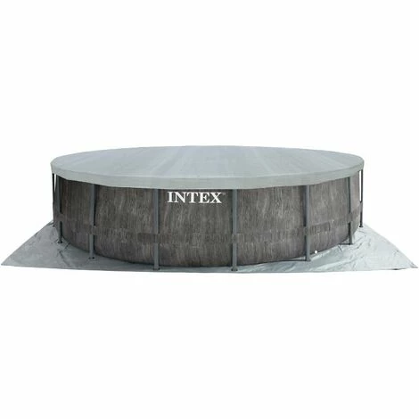 Intex Premium Frame Pool Set Prism Greywood Ø 457 X 122 Cm – Bild 3