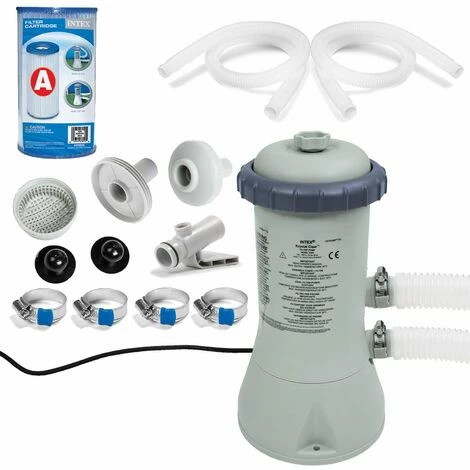 Intex Premium Frame Pool Set Prism Greywood Ø 457 X 122 Cm – Bild 4