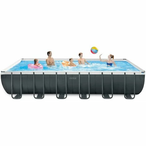 Intex Frame Pool Set Ultra Quadra XTR 732 X 366 X 132 Cm - Mit Salzwassersystem – Bild 3
