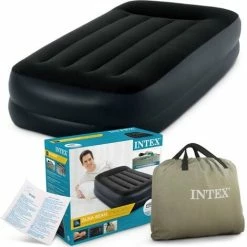 Intex Luftbett Mit Pumpe Gästebett Luftmatratze Selbstaufblasend 191x99x42 Cm