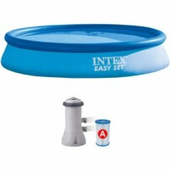 Intex Easy Set Pool 366 X 76 Cm Schwimmbecken Schwimmbad Mit Filterpumpe 28132
